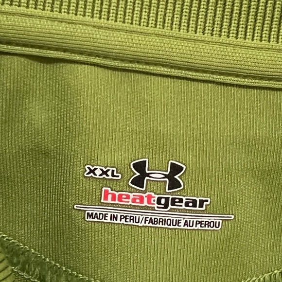 Under Armour Men's Olive Green Polo Shirt XXL - Picture 4 of 8